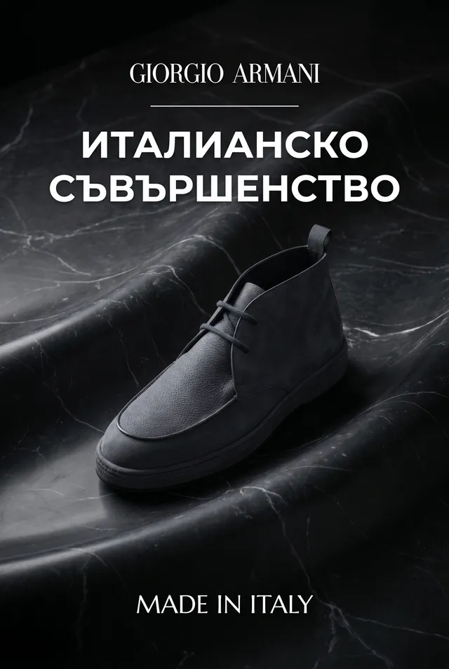 GIORGIO ARMANI – 2 модела обувки,нови с кутия