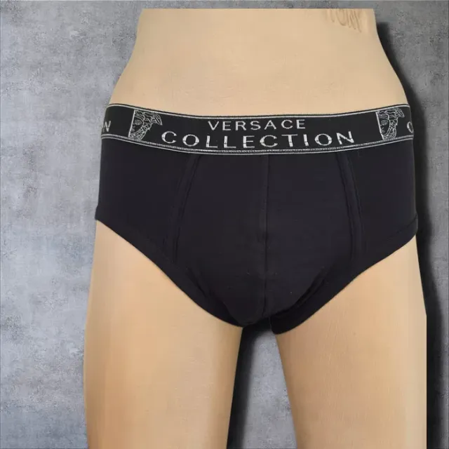 Мъжки слипове Versace Collection – Черни и Бели (Премиум качество)